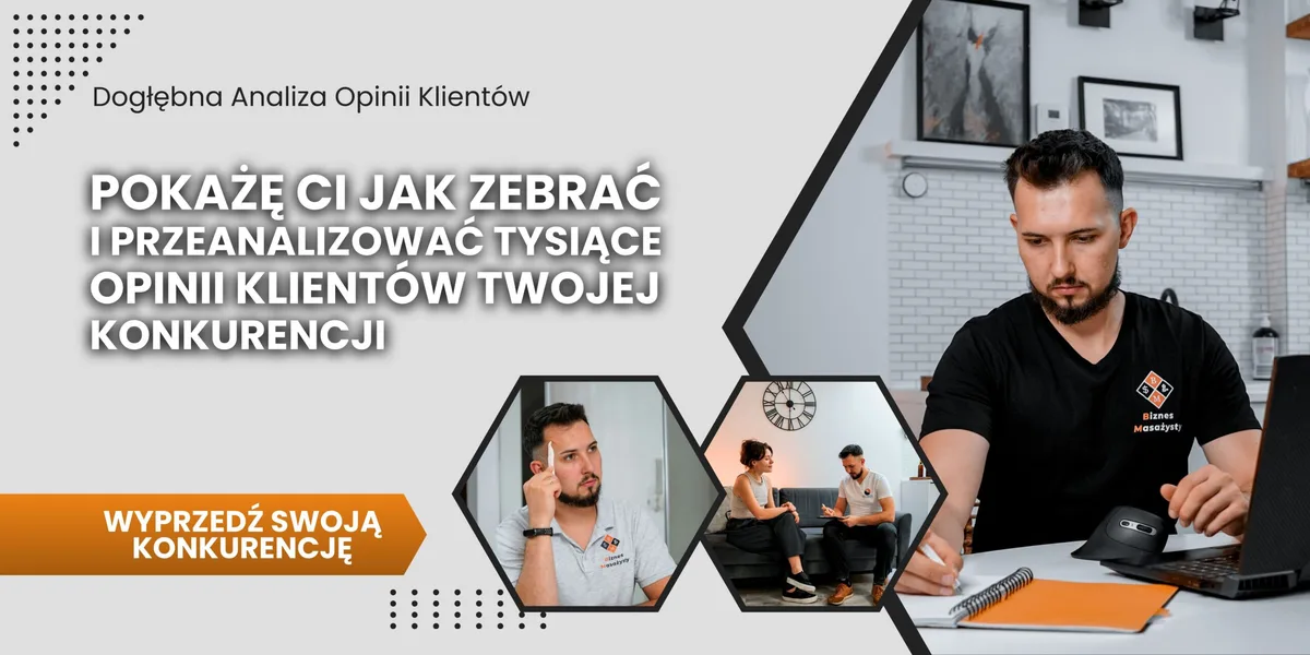 Baner Dogłębnej Analizy Opinii Klientów: jak przeanalizować opinie klientów konkurencji