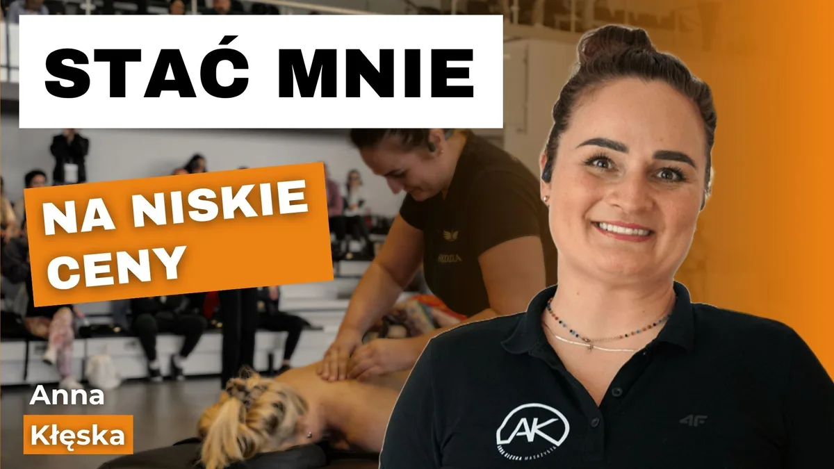 Miniatura wywiadu z Anną Kłęską: stać mnie na niskie ceny